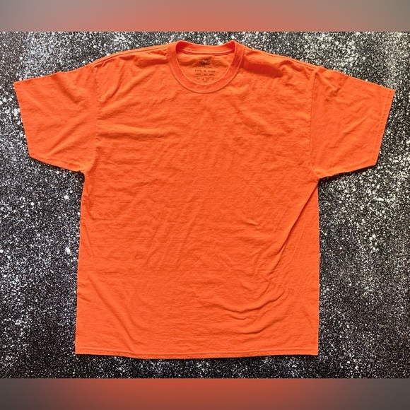 Fluorescent Orange High Visibility T-Shirt Size XL - Picture 1 of 2
